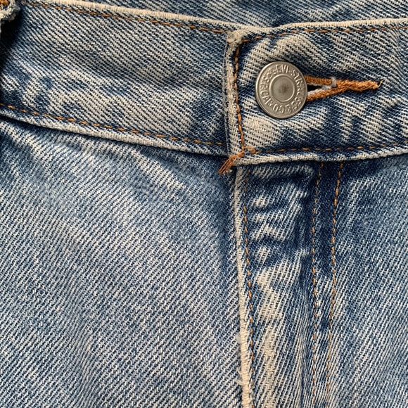 Levi’s 550 Vintage jeans blue women high rise relaxed fit tapered size 29 90's - Picture 7 of 15